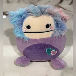 Squishmallows Eden the Bigfoot Purple 5” Plush